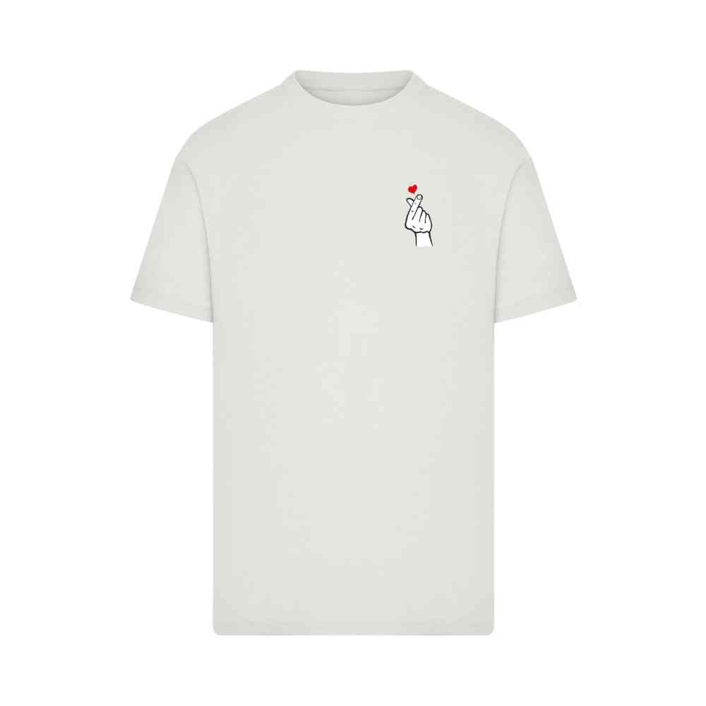 Mister Tee - Love Sign 2.0 Heren Tshirt - Grijs